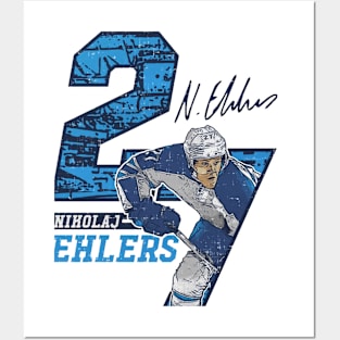 Nikolaj Ehlers Winnipeg Offset Posters and Art